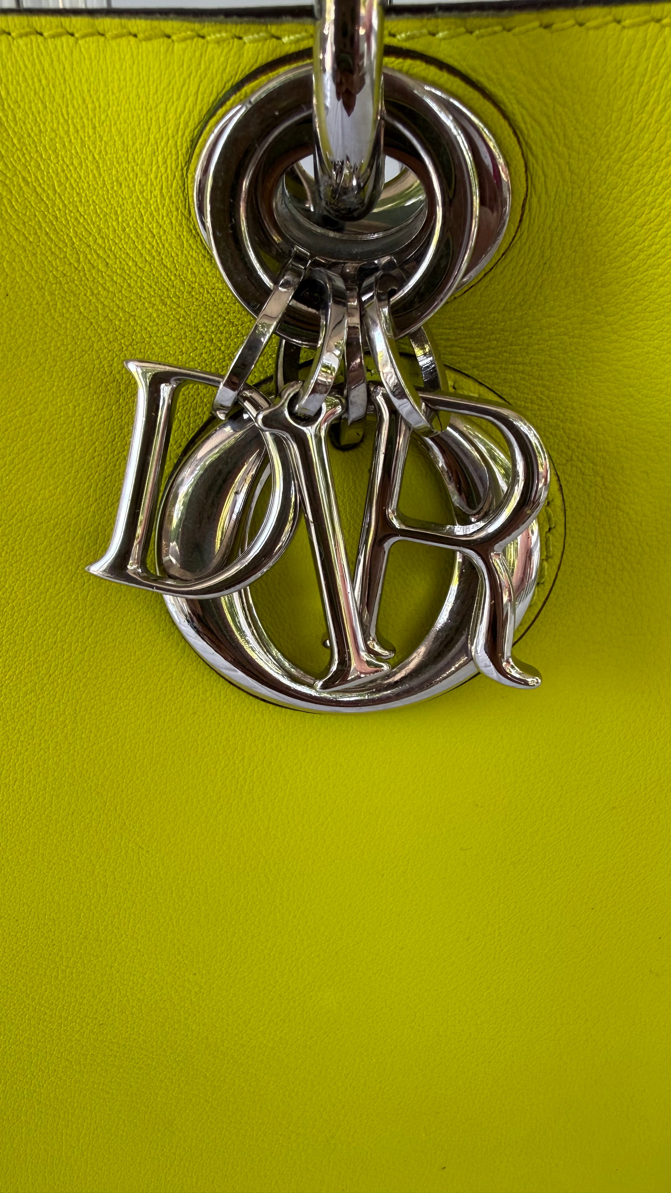 Christian Dior Diorissimo Leather Shoulder Bag