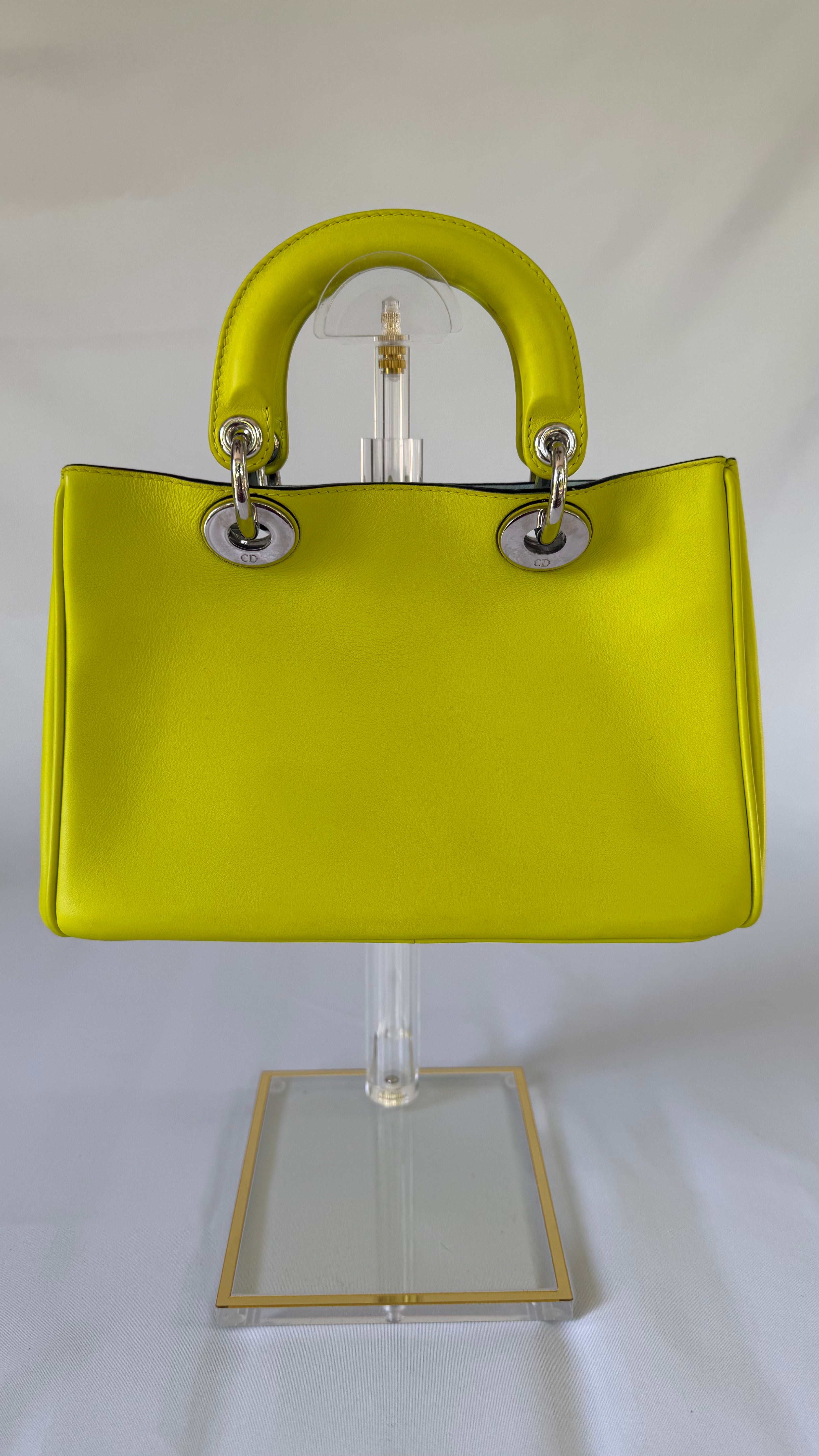 Christian Dior Diorissimo Leather Shoulder Bag